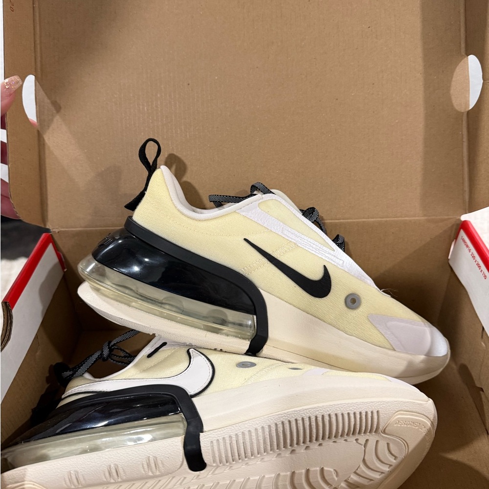 Nike Air Max White and Black Sneakers